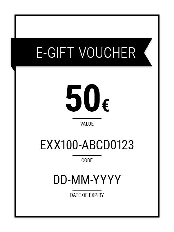 50 eurų vertės e-dovanų kuponas