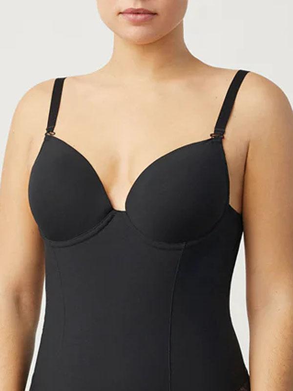 Ysabel Mora Shaping Bodysuit Utah Black