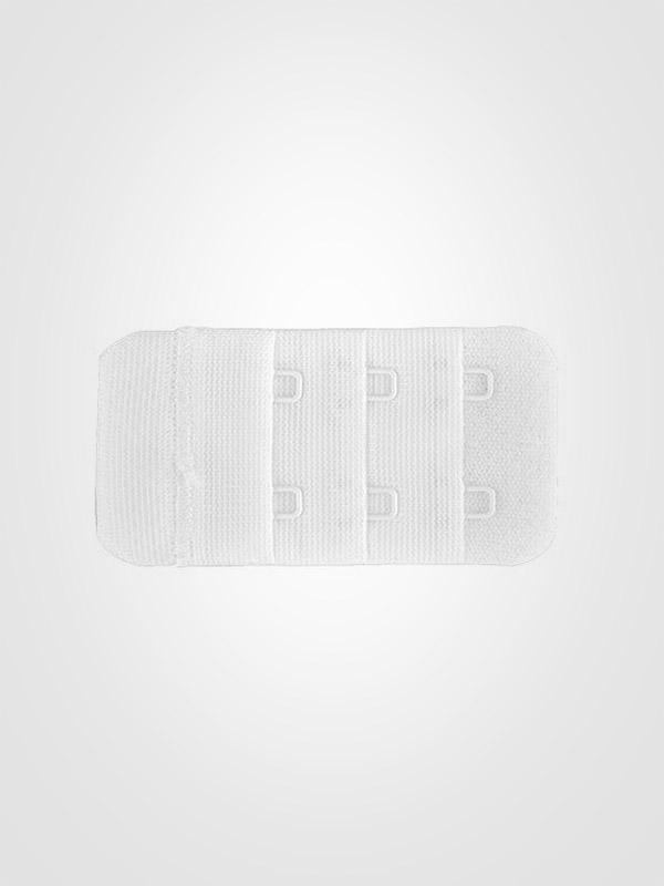 Gorteks Bra Fastening Extension Hook 2 White