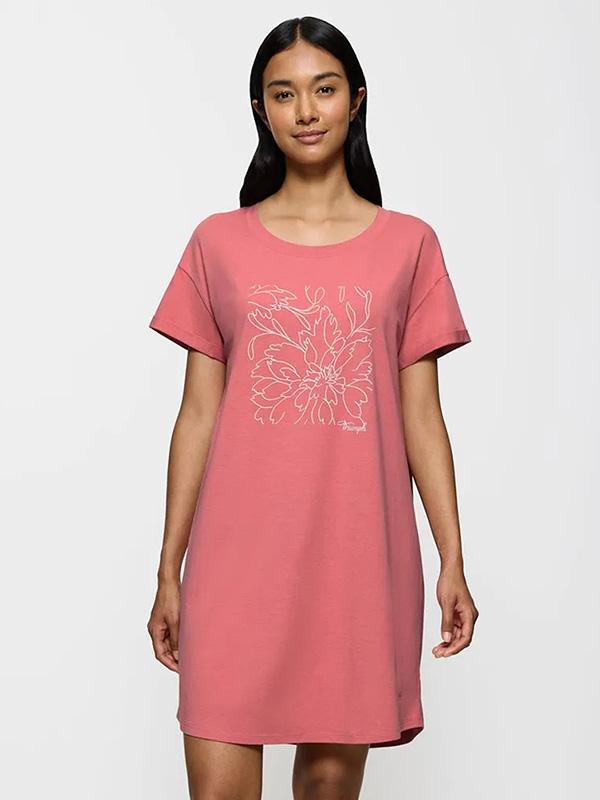 Triumph Cotton Nightshirt NDK X 01 Rose - White