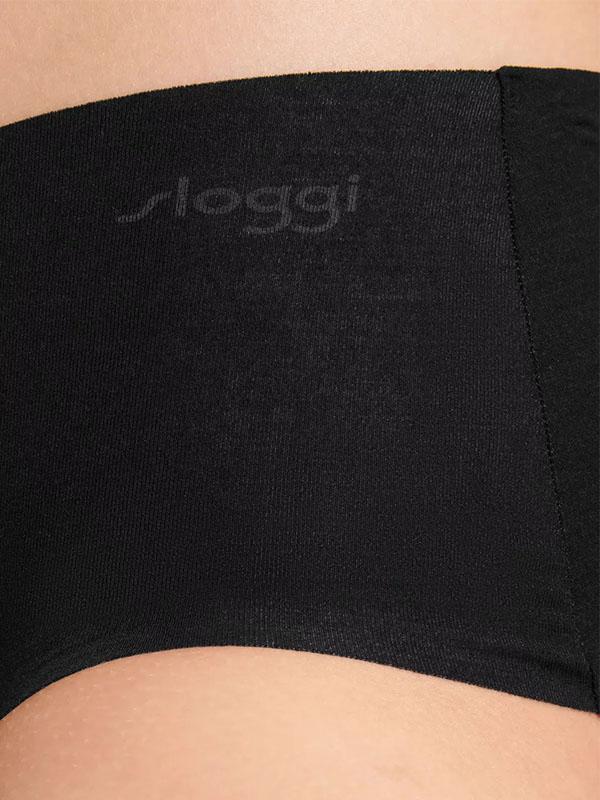 Sloggi lazeriu kirptos hipster kelnaitės "Zero Modal 2.0 Black"
