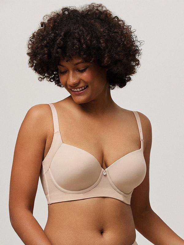 Ysabel Mora Underwired Bra Luana Nude