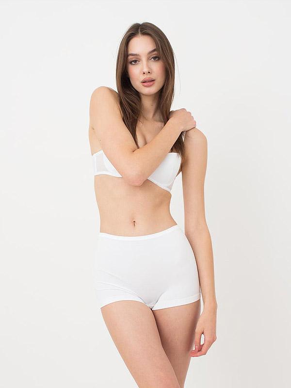 Giulia бесшовные трусики-шорты "Liberta White"