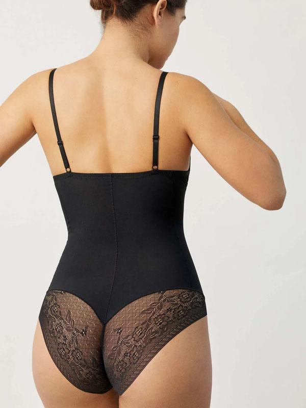 Ysabel Mora Shaping Bodysuit Betty Black