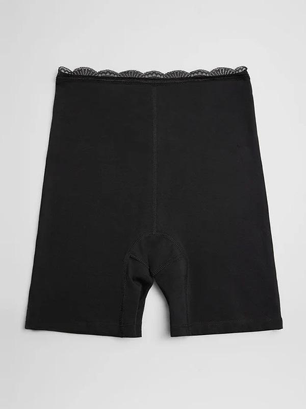 Ysabel Mora Anti-allergic Cotton High-waisted Shorties Elody Black