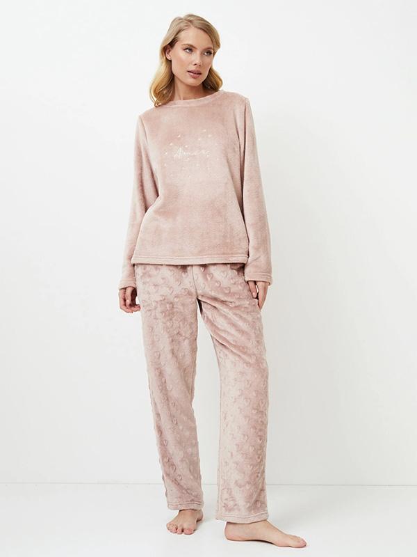 Aruelle мягкая домашняя одежда "Lara Set Dusty Pink"