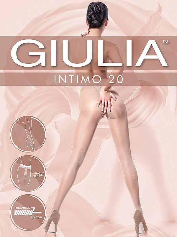 Giulia pėdkelnės atviru tarpkoju "Intimo 20 Den Daino"