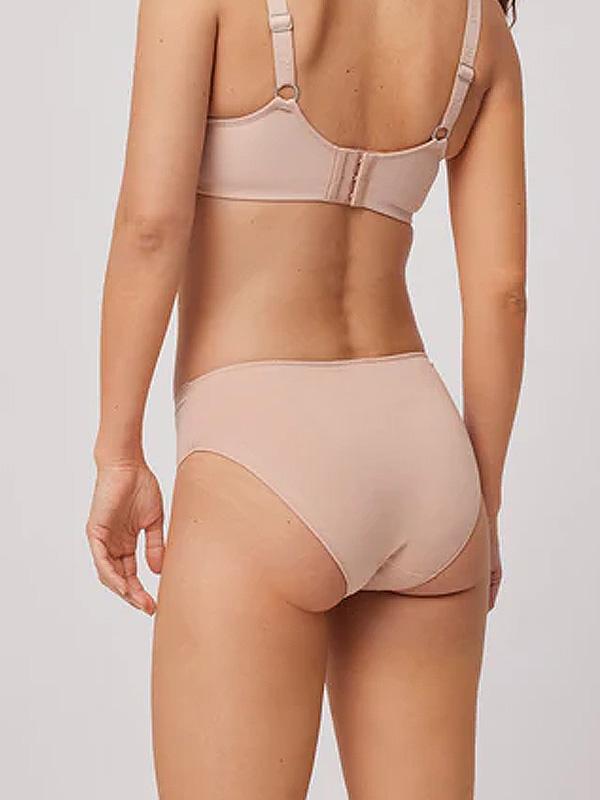 Ysabel Mora medvilninės kelnaitės "Elody Midi Nude"