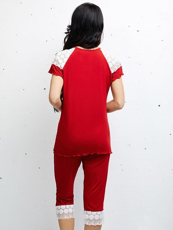 Lega viskozinė pižama "Vanesa Red"