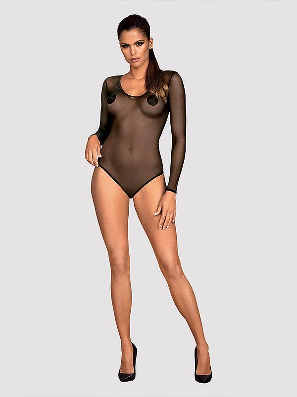 Obsessive Tulle Teddy Ruth Black