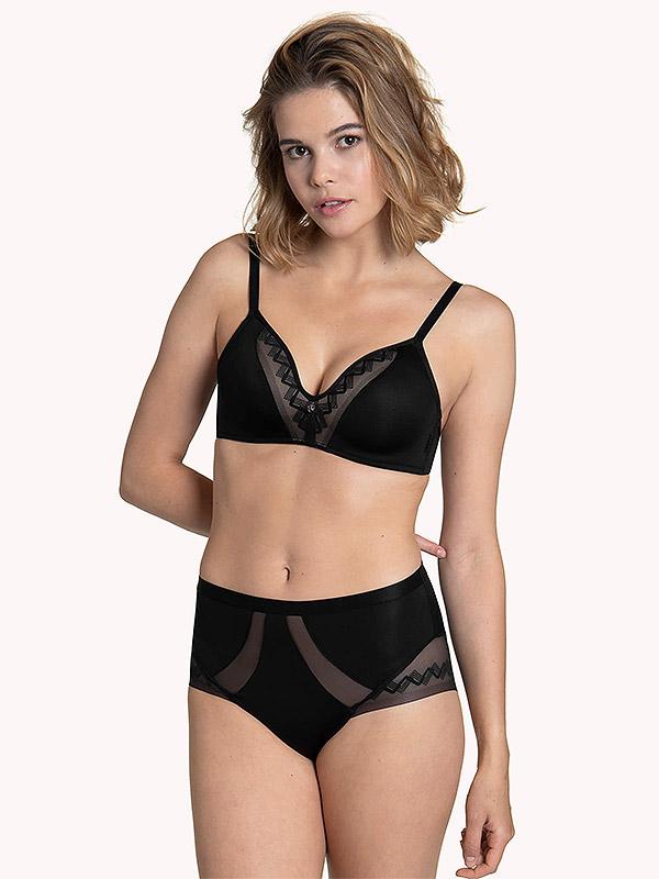 Lisca High-waisted Panty Giselle Black