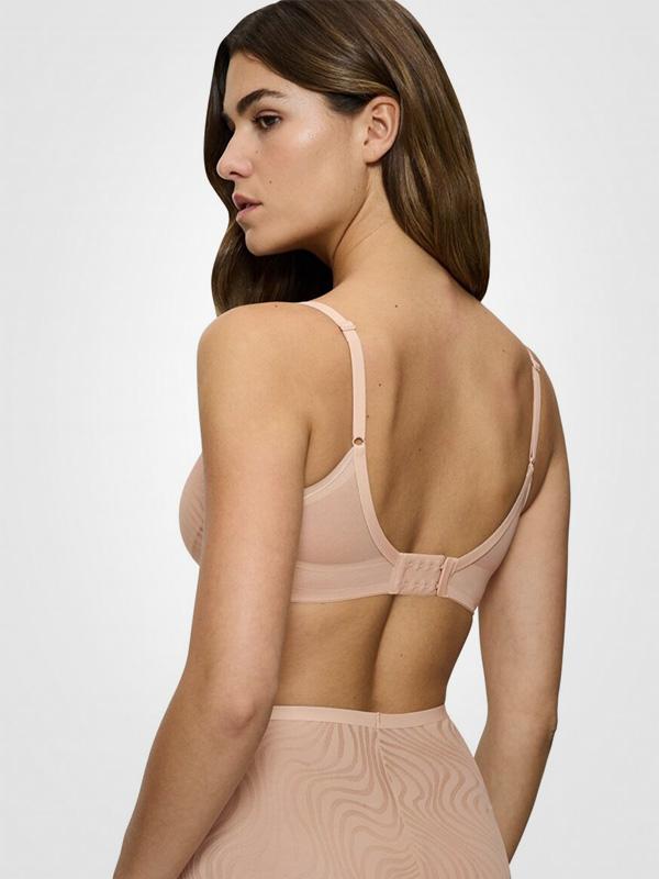Triumph Innovative Wireless Bra Shape Smart Ellipse P Nude