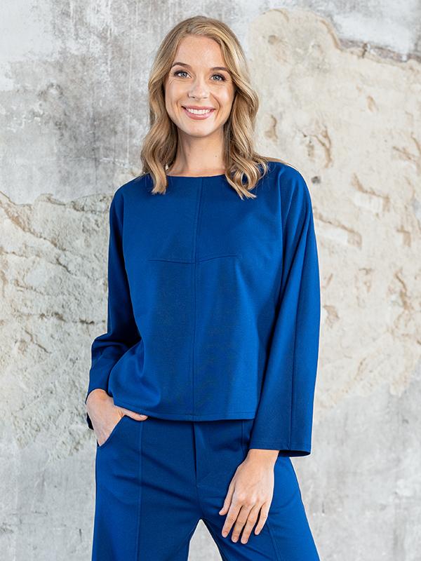 Lega блузка с вискозой "Vesta Blue"