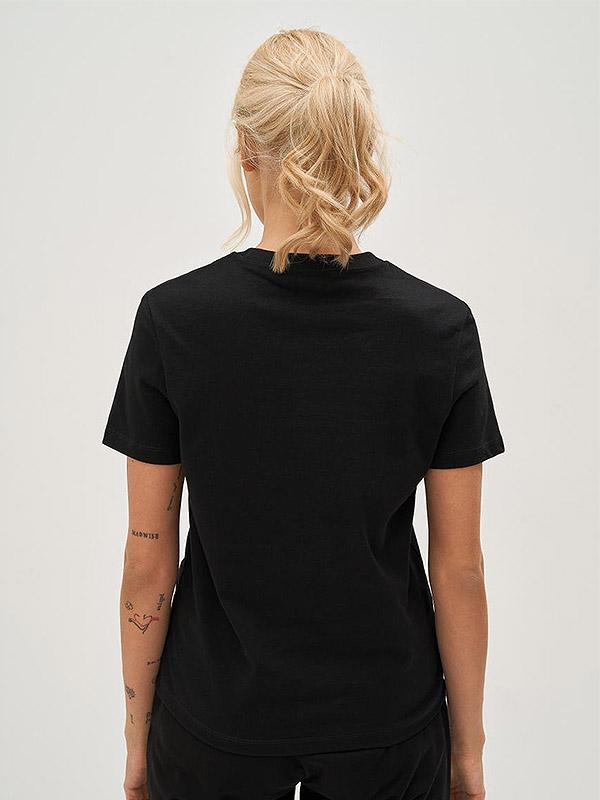 Utenos by Garbanota medvilnės marškinėliai "Nina 2 Black - Multicolor"