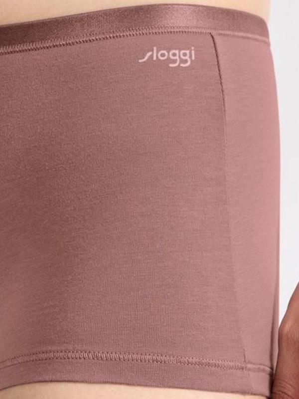 Sloggi шорты-трусики из органического хлопка "Go Daily Dark Pink"