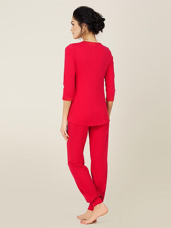 Lega Cotton Pyjamas Sanna Red