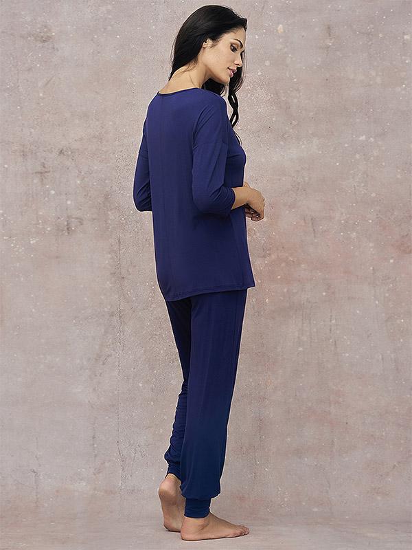 Lega вискозная пижама "Amina Dark Blue"