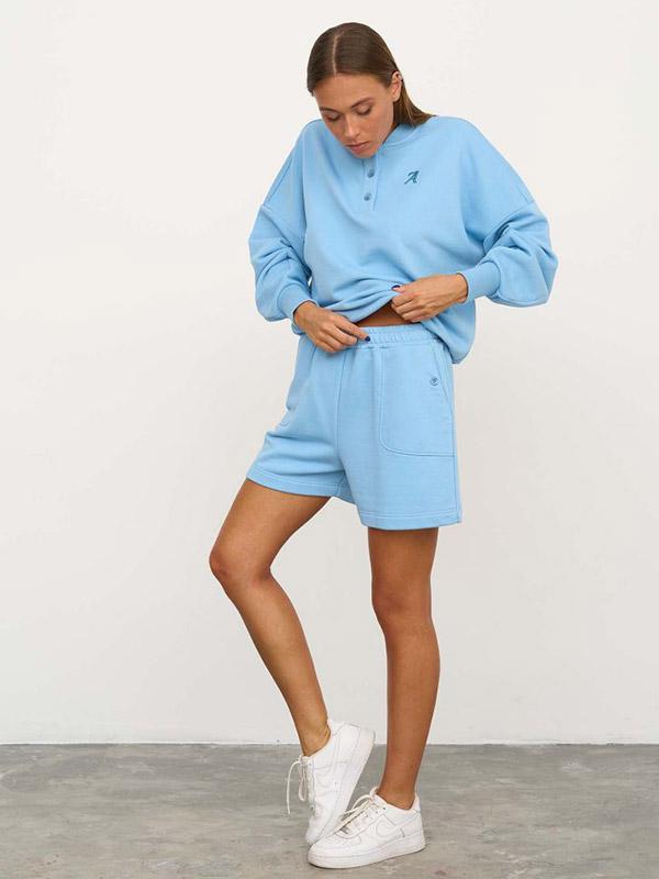 Atella laisvalaikio šortai "Lotus Light Blue"