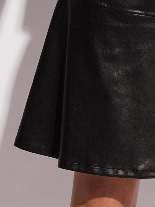 Chloe Perignon dirbtinės odos sijonas "Adrianna Black"