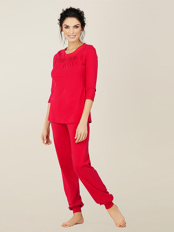 Lega medvilninė pižama "Sanna Red"