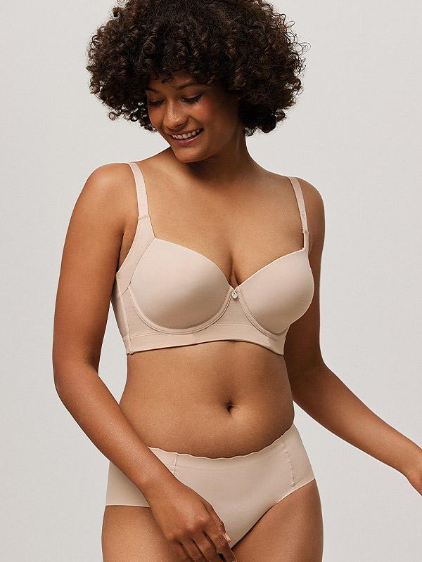 Ysabel Mora Underwired Bra Luana Nude