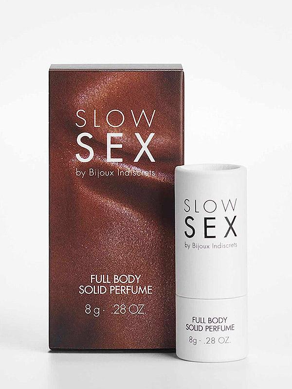 Bijoux Indiscrets kietieji kvepalai intymioms zonoms "Slow Sex Solid Perfume Coconut"