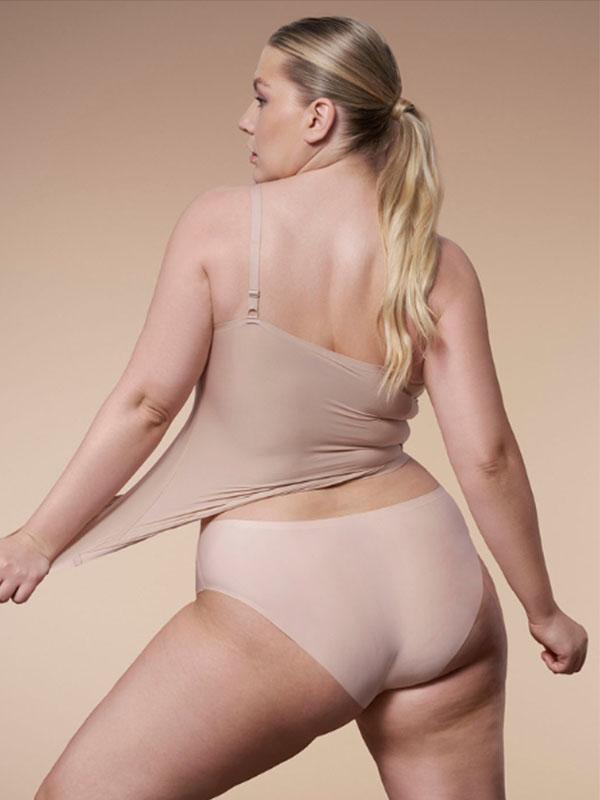 Julimex Stretchy Laser-cut Undershirt Flexi-one 2 Nude