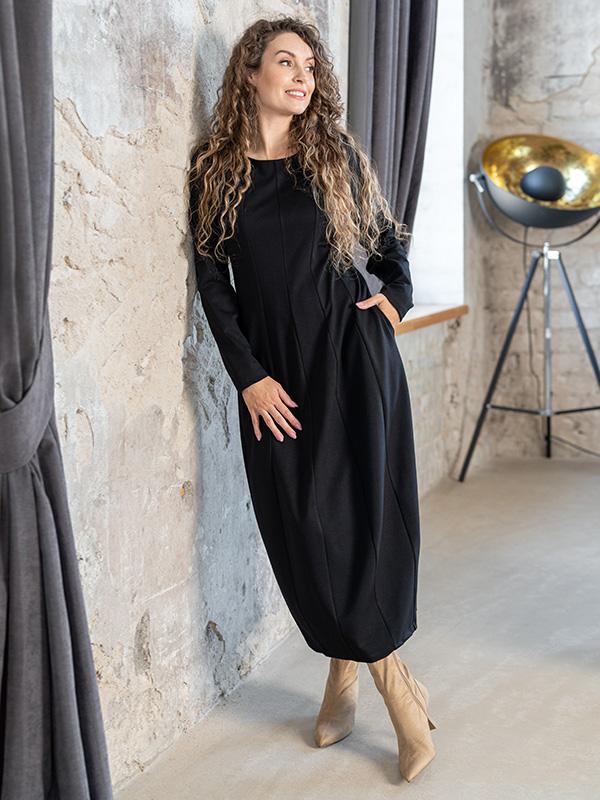 Lega длинное платье в форме колокола "Lorena Black"