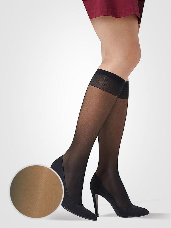Solidea paskirstytos kompresijos kojinės iki kelių "Miss Relax 140 Den Glace"