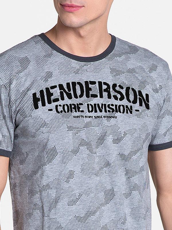Henderson мужская хлопковая пижама "Load Grey - Graphite"