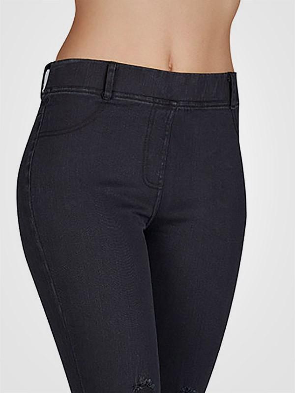 Ysabel Mora užpakaliuką pakeliančios kelnės "Taya Push-Up Black Jeans"