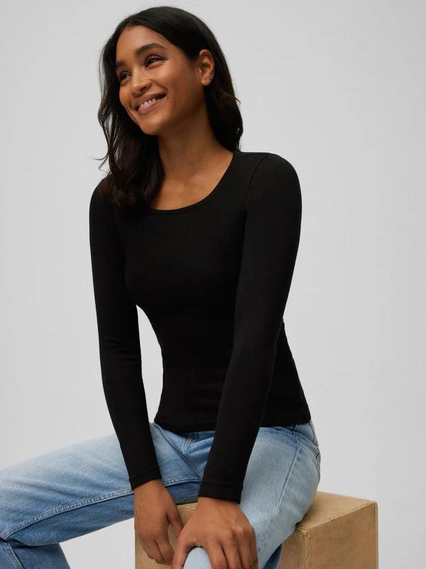Ysabel Mora Thermo Shirt Camila Black
