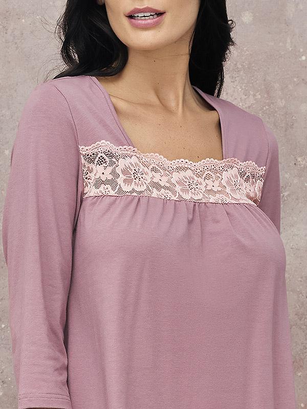 Lega Cotton Nightdress Annie Dark Pink
