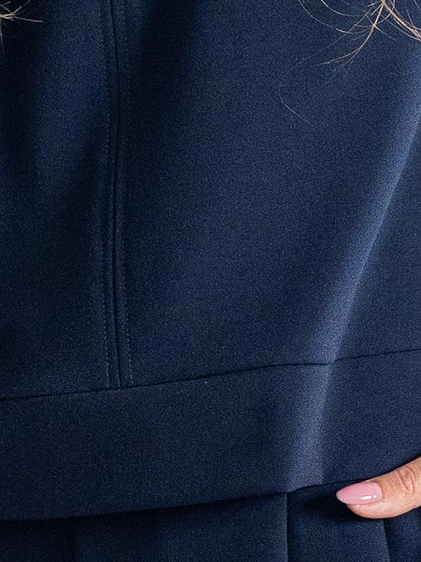 Lega Blouse With Viscose Justa Navy