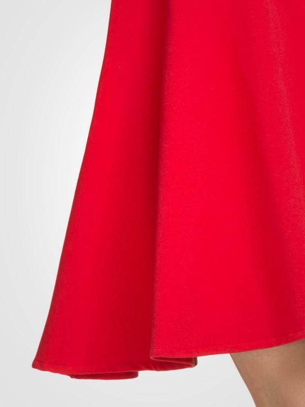 Tessita medvilninė suknelė "Monica Red"