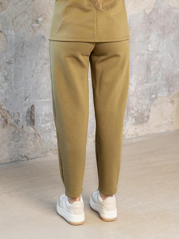 Lega Cotton Leisure Pants Rosita Khaki