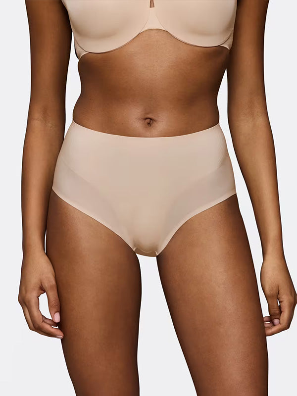 Triumph koreguojančios aukšto juosmens kelnaitės "BMU Illusion Curve Maxi Nude"