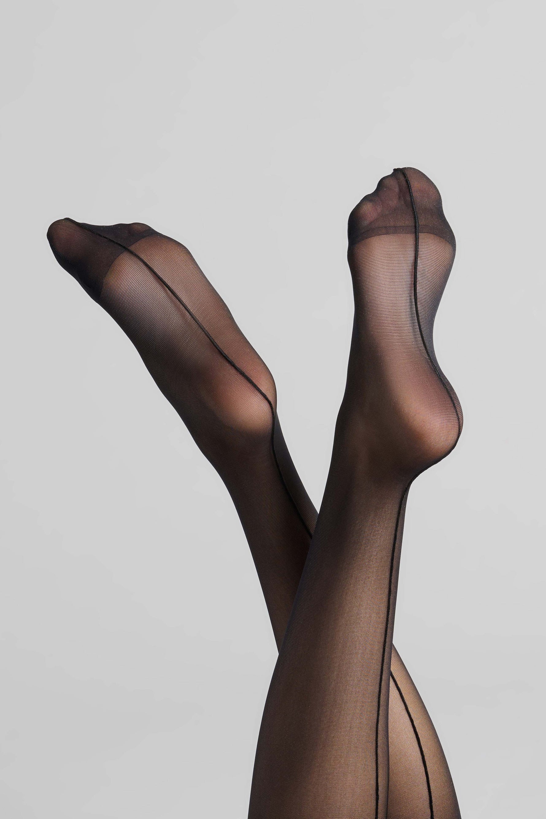 Maison Close Seamed Stockings Vendetta 20 Den Black