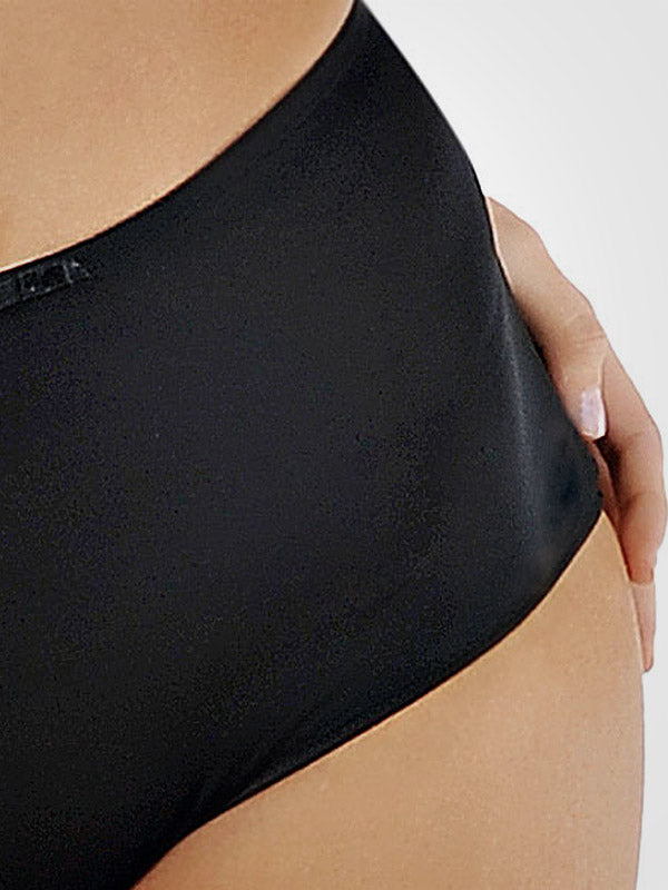 Lisca aukšto juosmens kelnaitės "Victoria Black"