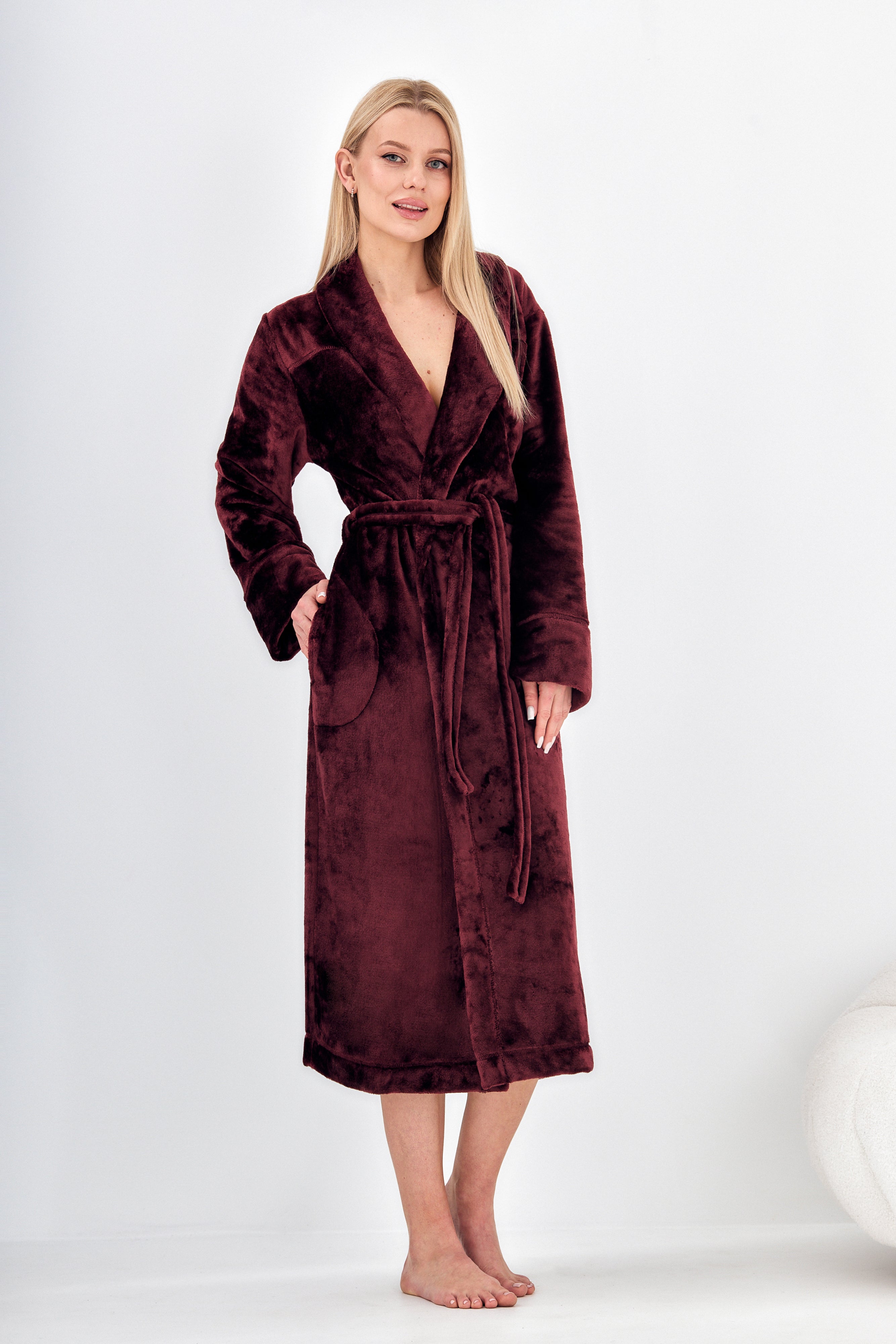 L&L Long Robe Sky Bordeaux