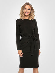 Tessita medvilninė suknelė "Patea Black"
