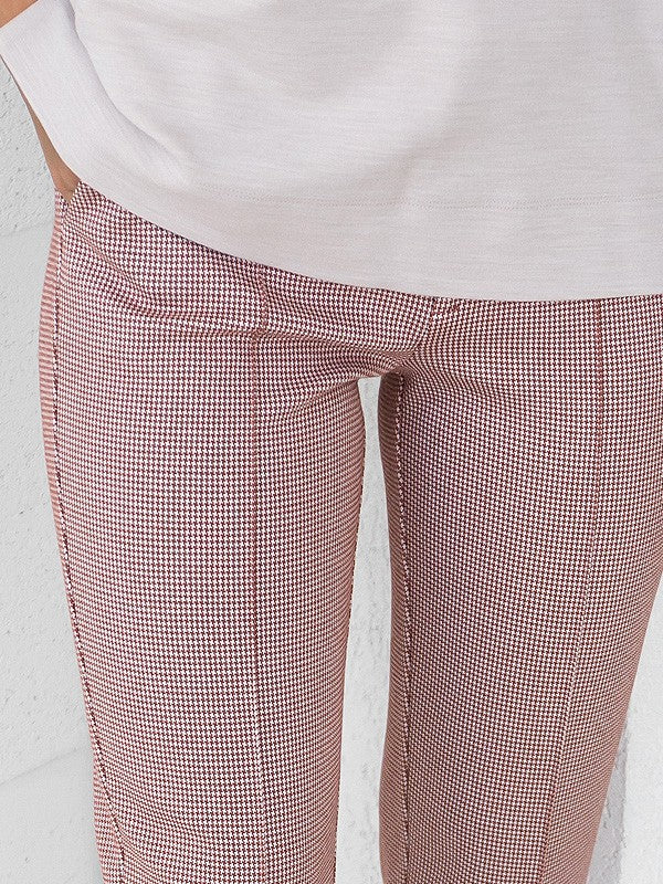 Atella viskozinės kelnės "Tina Dusty Pink"