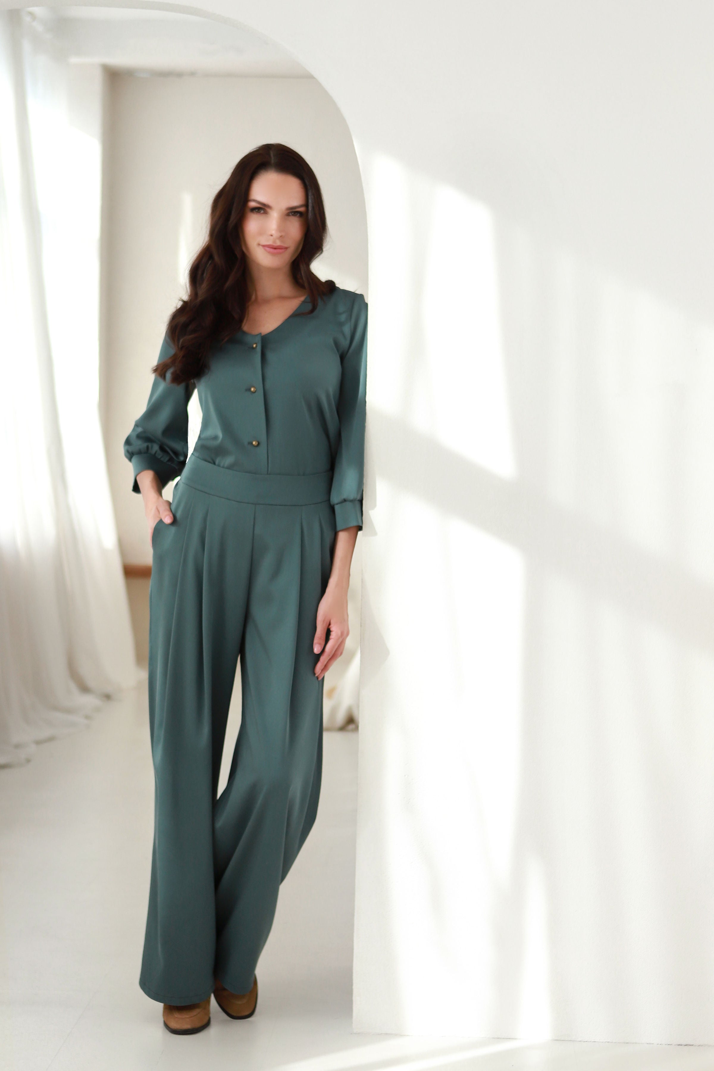 laisvo silueto marškiniai