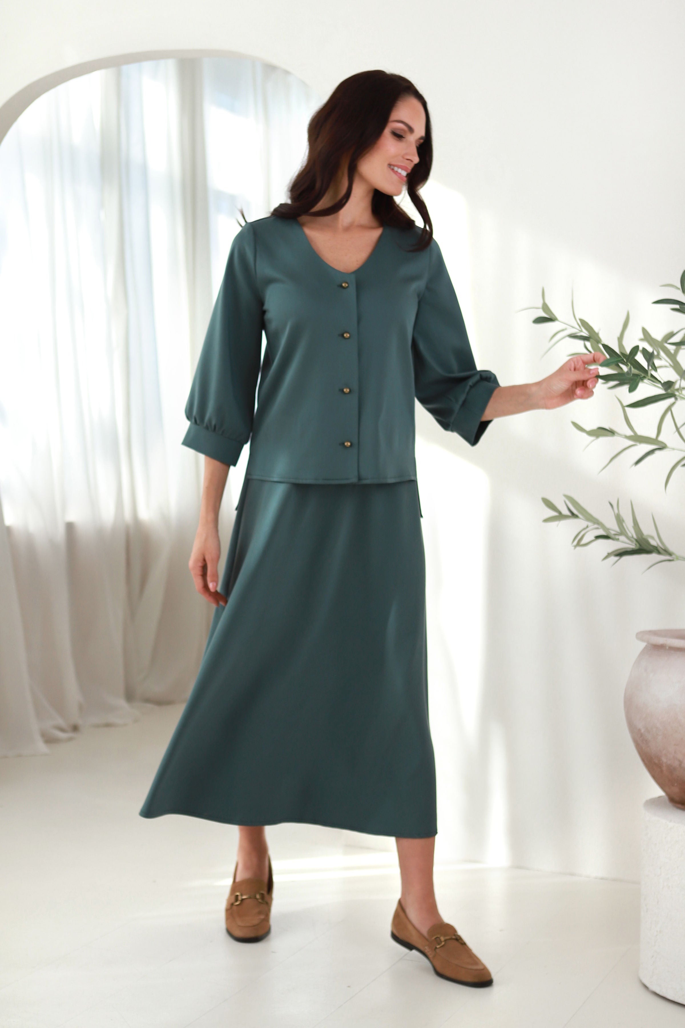 marškiniai 3/4 rankovėmis