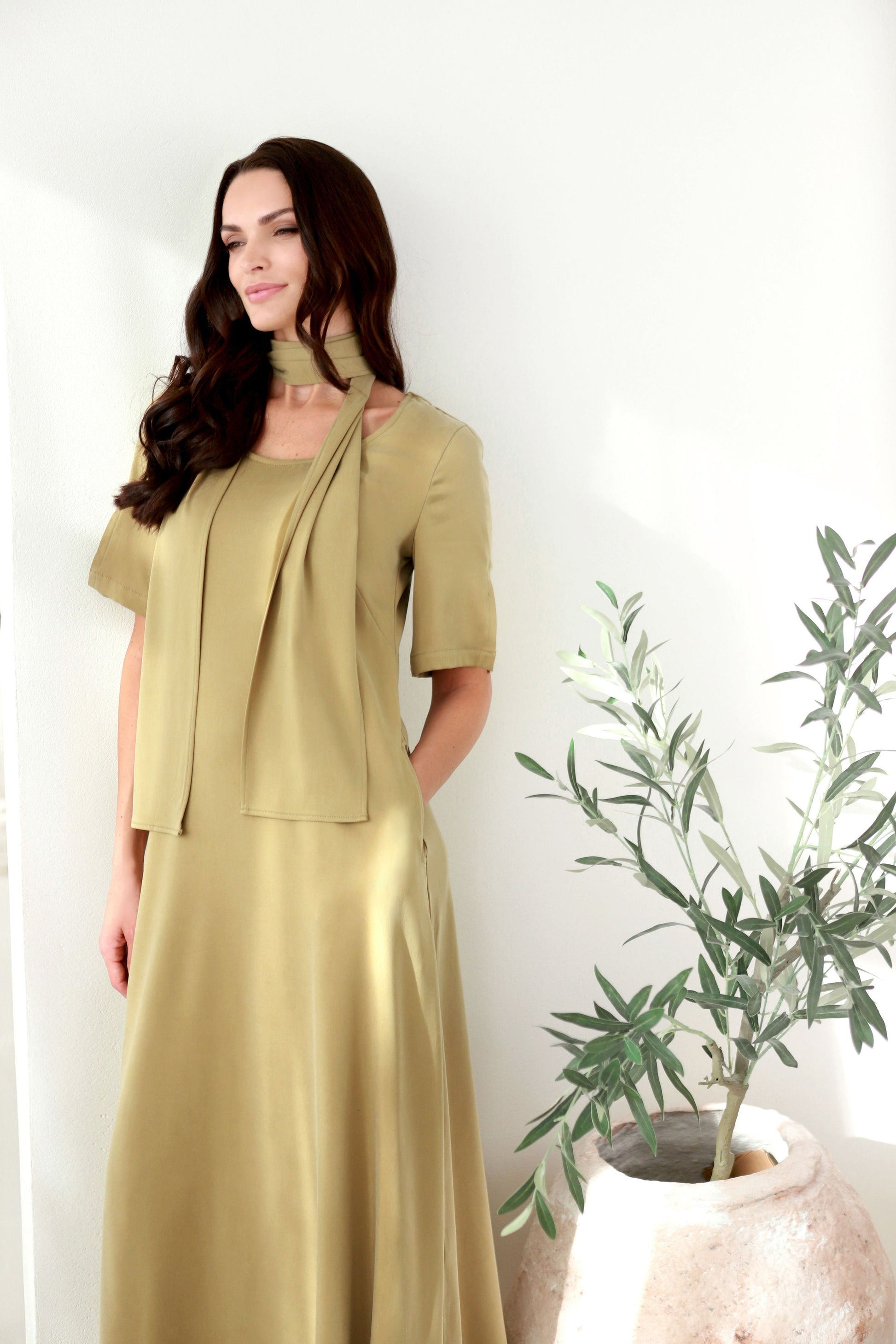 patogi elegantiška suknelė