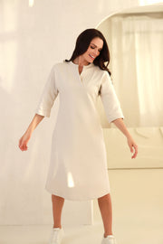 sportinio stiliaus medvilninė suknelė