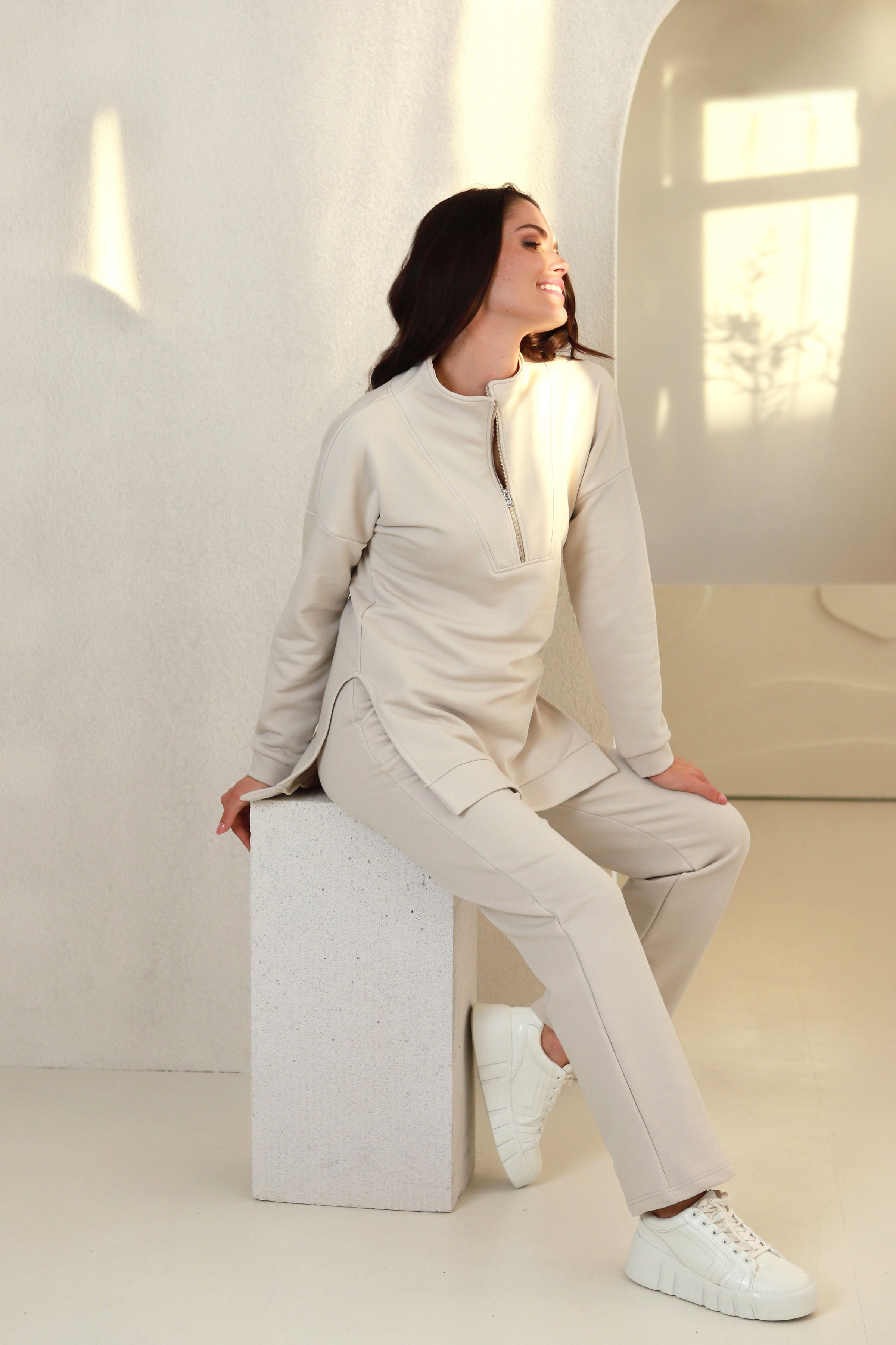 laisvalaikio džemperis moterims