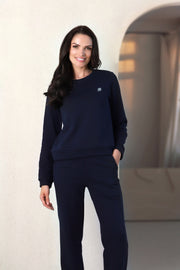 klasikinis medvilninis džemperis