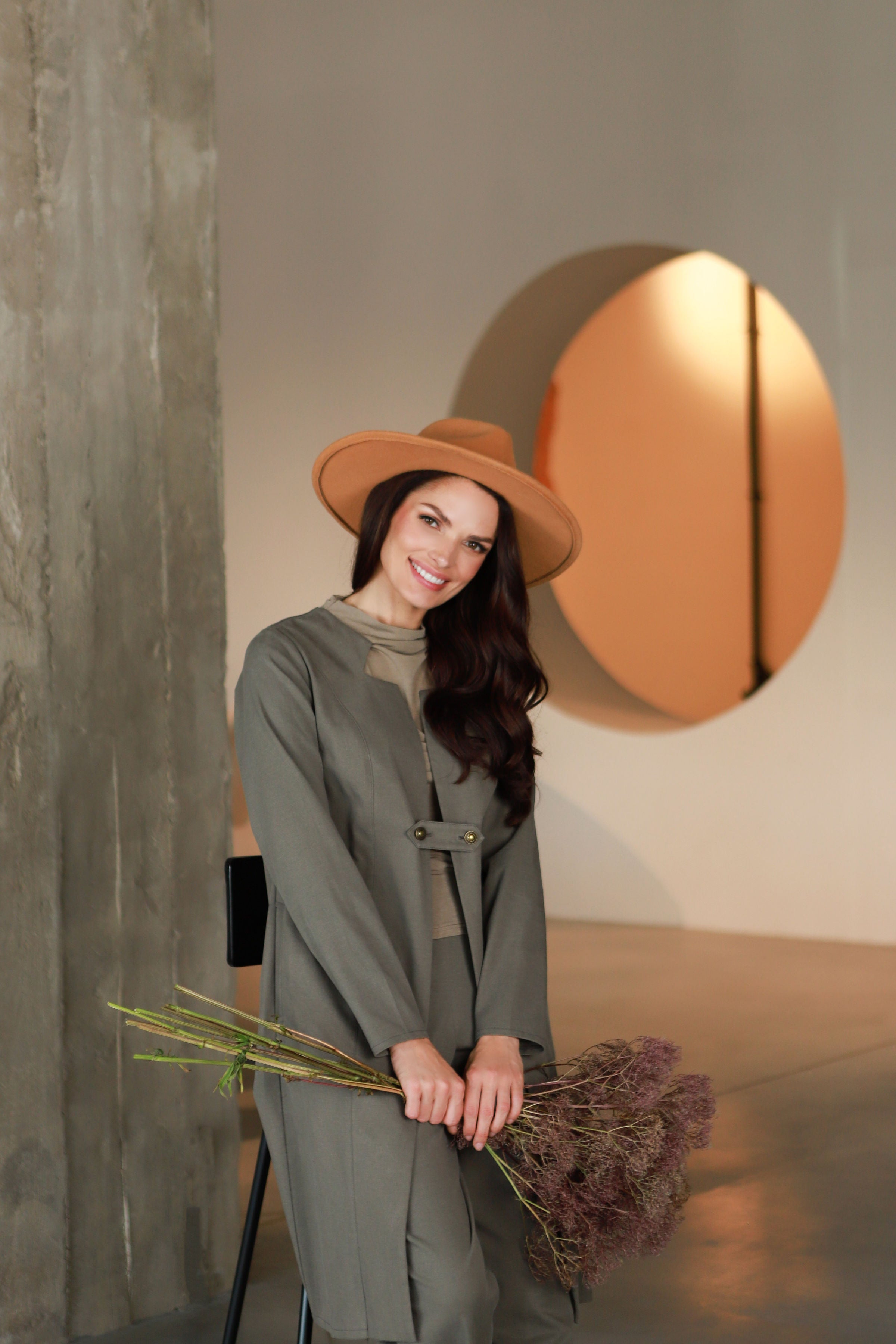 Lega kelnės "Hannah Grey"