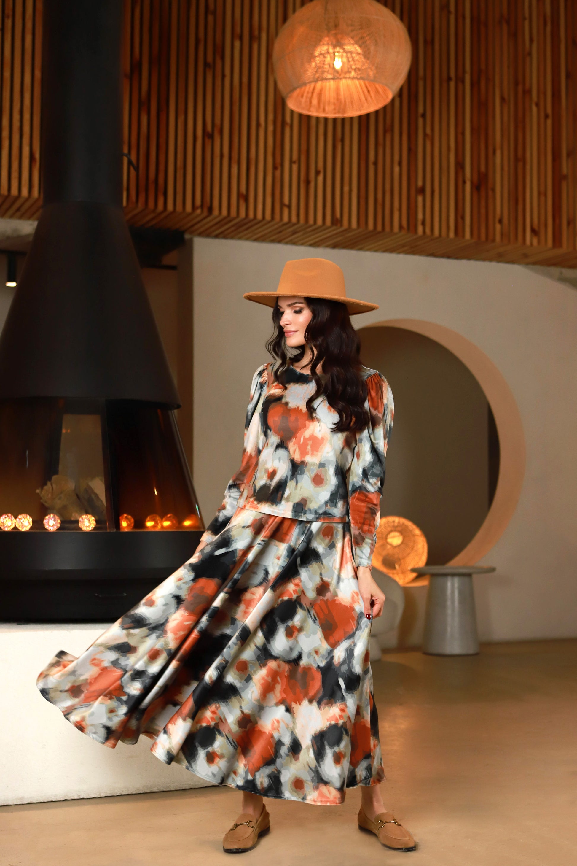 Olivia Multicolor palaidinė iš veliūro Lega